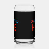 STIJLVOL MODERN  ZWART GEVERIFIEERD BRANDED BLIKVORM GLAS (Rechts)