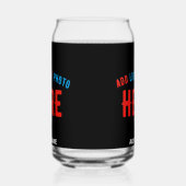 STIJLVOL MODERN  ZWART GEVERIFIEERD BRANDED BLIKVORM GLAS (Links)