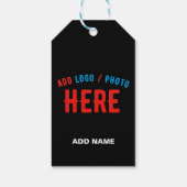 STIJLVOL MODERN  ZWART GEVERIFIEERD BRANDED CADEAULABEL (Achterkant)