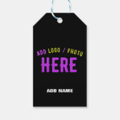 STIJLVOL MODERN  ZWART GEVERIFIEERD BRANDED CADEAULABEL (Achterkant)