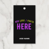 STIJLVOL MODERN  ZWART GEVERIFIEERD BRANDED CADEAULABELS (Achterkant)