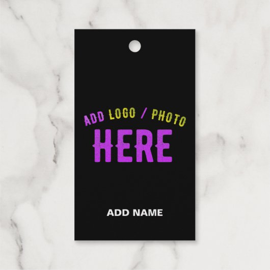 STIJLVOL MODERN  ZWART GEVERIFIEERD BRANDED CADEAULABELS (Achterkant)