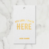 STIJLVOL MODERN  ZWART GEVERIFIEERD BRANDED CADEAULABELS (Voorkant)