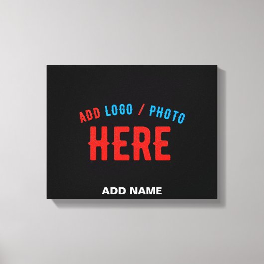 STIJLVOL MODERN  ZWART GEVERIFIEERD BRANDED CANVAS AFDRUK (Voorkant)