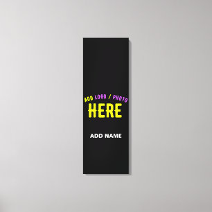 STIJLVOL MODERN  ZWART GEVERIFIEERD BRANDED CANVAS AFDRUK