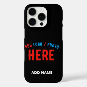 STIJLVOL MODERN ZWART GEVERIFIEERD BRANDED iPhone 16 PRO HOESJE