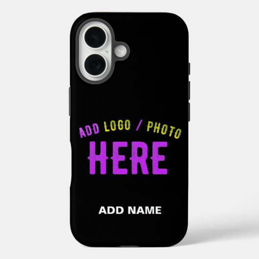 STIJLVOL MODERN ZWART GEVERIFIEERD BRANDED Case-Mate iPhone CASE (Achterkant)