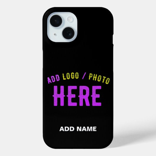 STIJLVOL MODERN  ZWART GEVERIFIEERD BRANDED Case-Mate iPhone CASE (Achterkant)