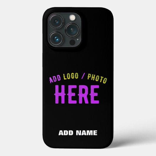 STIJLVOL MODERN ZWART GEVERIFIEERD BRANDED Case-Mate iPhone CASE (Achterkant)