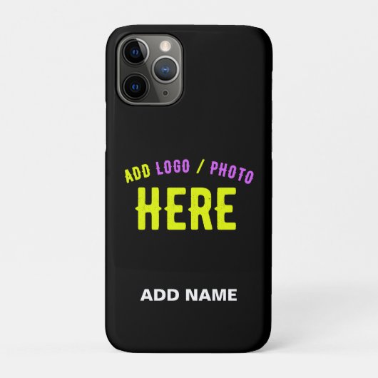 STIJLVOL MODERN ZWART GEVERIFIEERD BRANDED Case-Mate iPhone CASE (Achterkant)