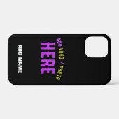 STIJLVOL MODERN  ZWART GEVERIFIEERD BRANDED Case-Mate iPhone CASE (Achterkant (horizontaal))