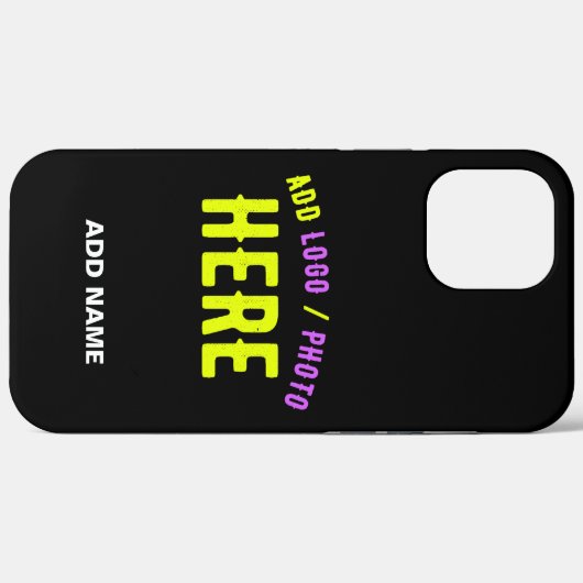 STIJLVOL MODERN  ZWART GEVERIFIEERD BRANDED Case-Mate iPhone CASE (Achterkant (horizontaal))