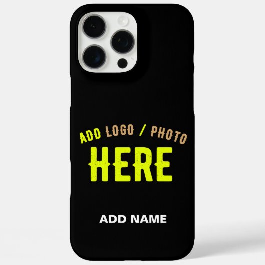 STIJLVOL MODERN ZWART GEVERIFIEERD BRANDED Case-Mate iPhone CASE (Achterkant)