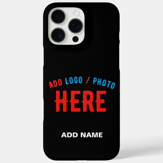 STIJLVOL MODERN ZWART GEVERIFIEERD BRANDED Case-Mate iPhone CASE (Achterkant)