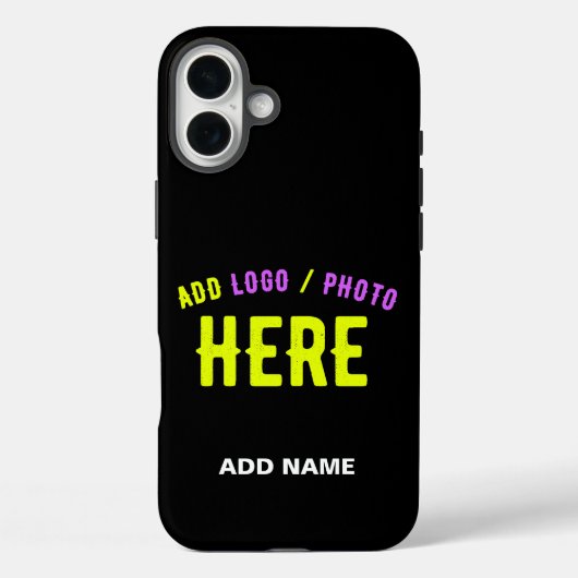 STIJLVOL MODERN ZWART GEVERIFIEERD BRANDED Case-Mate iPhone CASE (Achterkant)