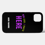 STIJLVOL MODERN  ZWART GEVERIFIEERD BRANDED Case-Mate iPhone CASE (Achterkant (horizontaal))