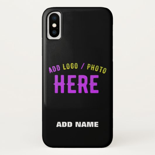 STIJLVOL MODERN  ZWART GEVERIFIEERD BRANDED Case-Mate iPhone CASE (Achterkant)