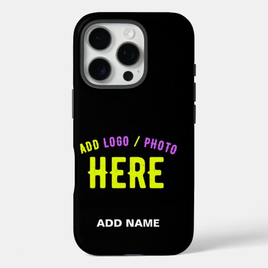 STIJLVOL MODERN ZWART GEVERIFIEERD BRANDED Case-Mate iPhone CASE (Achterkant)