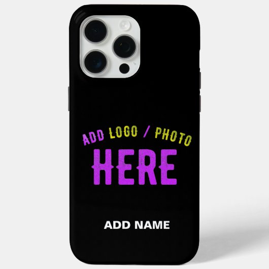 STIJLVOL MODERN  ZWART GEVERIFIEERD BRANDED Case-Mate iPhone CASE (Achterkant)