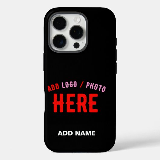 STIJLVOL MODERN ZWART GEVERIFIEERD BRANDED Case-Mate iPhone CASE (Achterkant)