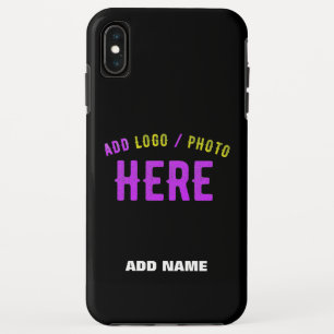 STIJLVOL MODERN ZWART GEVERIFIEERD BRANDED Case-Mate iPhone CASE