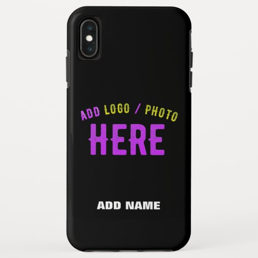 STIJLVOL MODERN ZWART GEVERIFIEERD BRANDED Case-Mate iPhone CASE (Achterkant)