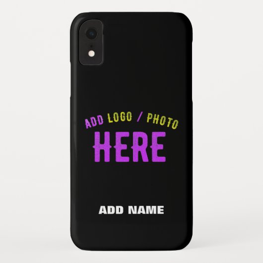 STIJLVOL MODERN ZWART GEVERIFIEERD BRANDED Case-Mate iPhone CASE (Achterkant)