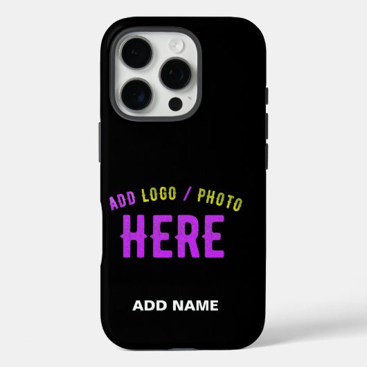 STIJLVOL MODERN ZWART GEVERIFIEERD BRANDED Case-Mate iPhone CASE (Achterkant)