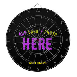 STIJLVOL MODERN  ZWART GEVERIFIEERD BRANDED DARTBORD