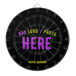 STIJLVOL MODERN  ZWART GEVERIFIEERD BRANDED DARTBORD