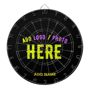 STIJLVOL MODERN  ZWART GEVERIFIEERD BRANDED DARTBORD