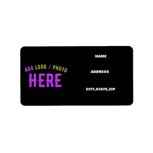 STIJLVOL MODERN  ZWART GEVERIFIEERD BRANDED ETIKET (Voorkant)