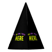 STIJLVOL MODERN  ZWART GEVERIFIEERD BRANDED FEESTHOEDJES (Achterkant)