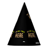 STIJLVOL MODERN  ZWART GEVERIFIEERD BRANDED FEESTHOEDJES (Links)