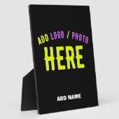 STIJLVOL MODERN  ZWART GEVERIFIEERD BRANDED FOTOPLAAT (Zijkant)