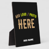 STIJLVOL MODERN  ZWART GEVERIFIEERD BRANDED FOTOPLAAT (Zijkant)