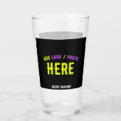 STIJLVOL MODERN  ZWART GEVERIFIEERD BRANDED GLAS (Achterkant)