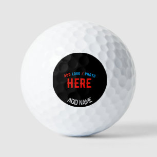 STIJLVOL MODERN ZWART GEVERIFIEERD BRANDED GOLFBALLEN