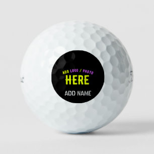 STIJLVOL MODERN  ZWART GEVERIFIEERD BRANDED GOLFBALLEN