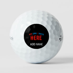 STIJLVOL MODERN ZWART GEVERIFIEERD BRANDED GOLFBALLEN