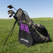 STIJLVOL MODERN ZWART GEVERIFIEERD BRANDED GOLFHANDDOEK (Groen)