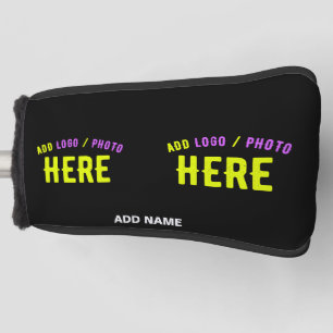 STIJLVOL MODERN ZWART GEVERIFIEERD BRANDED GOLFHEADCOVER