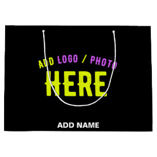 STIJLVOL MODERN  ZWART GEVERIFIEERD BRANDED GROOT CADEAUZAKJE