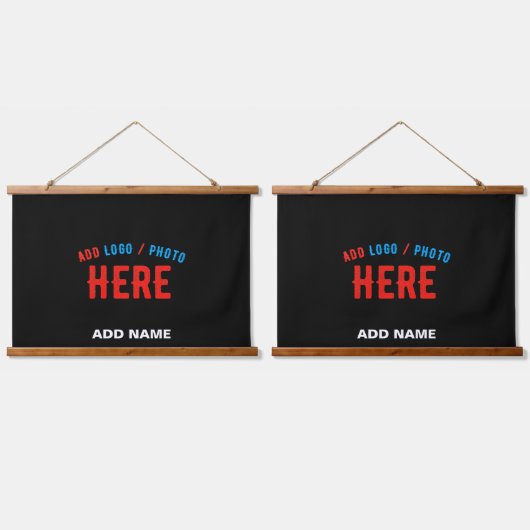 STIJLVOL MODERN  ZWART GEVERIFIEERD BRANDED HANGEND WANDKLEED (Dubbel)