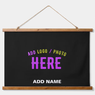 STIJLVOL MODERN ZWART GEVERIFIEERD BRANDED HANGEND WANDKLEED