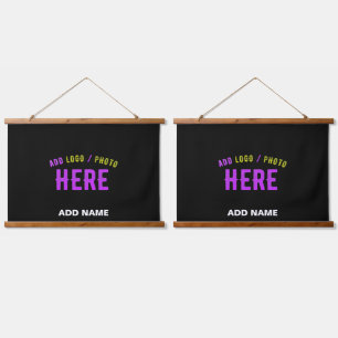 STIJLVOL MODERN ZWART GEVERIFIEERD BRANDED HANGEND WANDKLEED