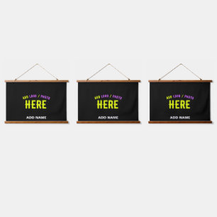 STIJLVOL MODERN ZWART GEVERIFIEERD BRANDED HANGEND WANDKLEED