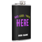 STIJLVOL MODERN  ZWART GEVERIFIEERD BRANDED HEUPFLES (Rechts)