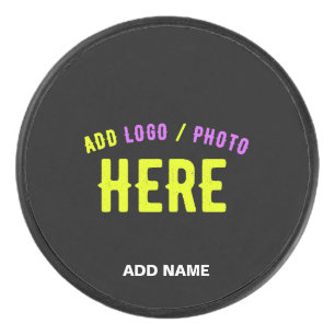 STIJLVOL MODERN  ZWART GEVERIFIEERD BRANDED HOCKEY PUCK