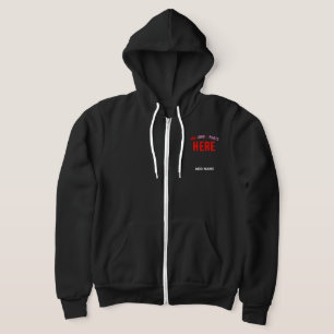 STIJLVOL MODERN ZWART GEVERIFIEERD BRANDED HOODIE